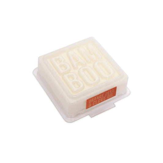 Orange Zest & Clove Oil
Bamboo Wax Melt