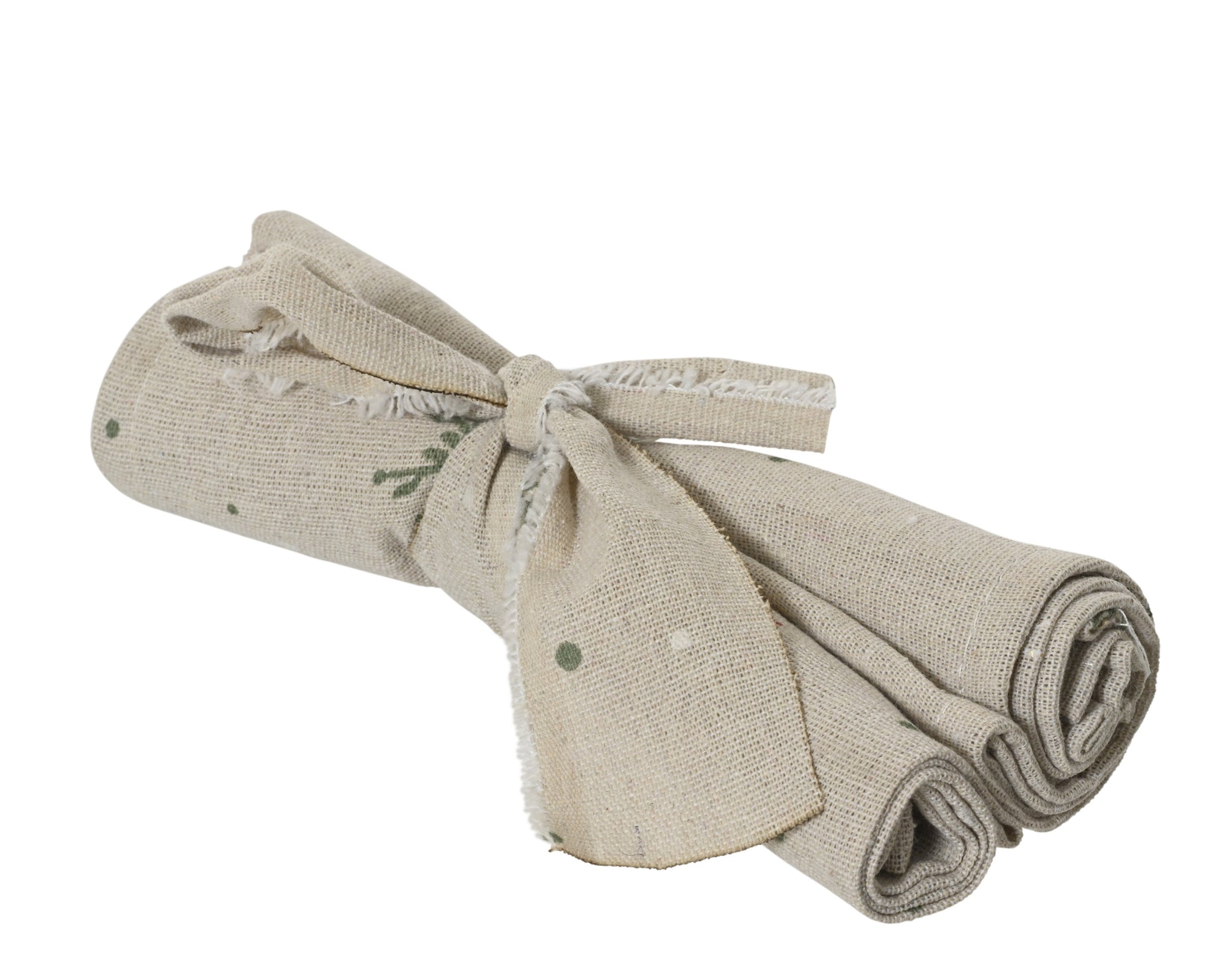 Decoris Napkin - Natural Snowflake Pattern