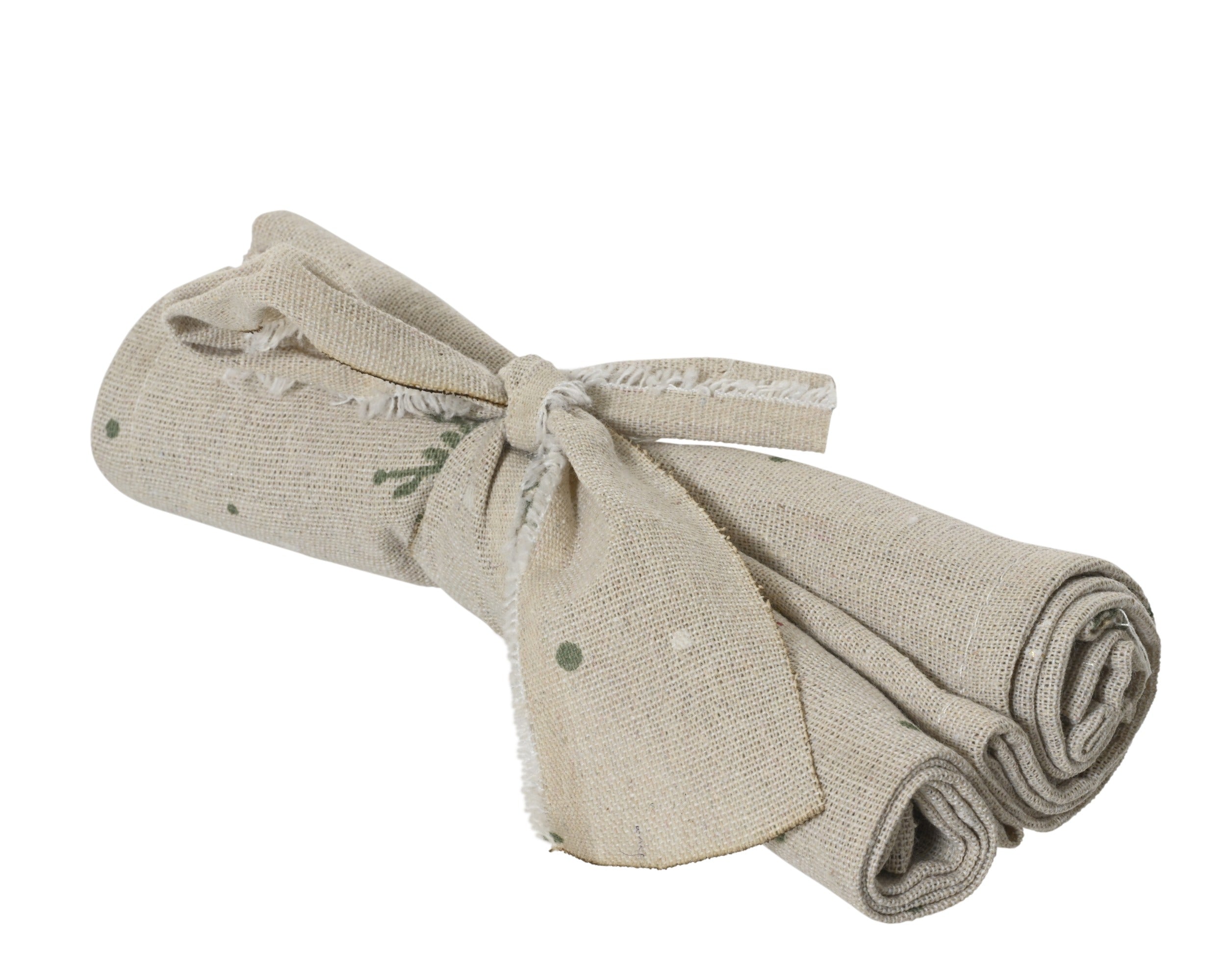 Decoris Napkin - Natural Snowflake Pattern