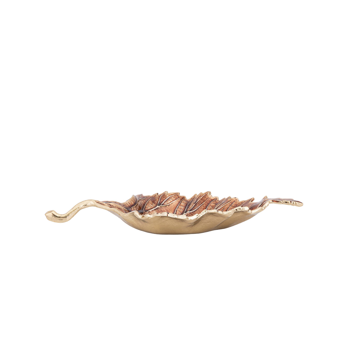 Plumie Bronze Cast Aluminium Birch Leaf Bowl