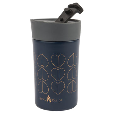 Navy Vacuum Insulated Travel Mug 300ml