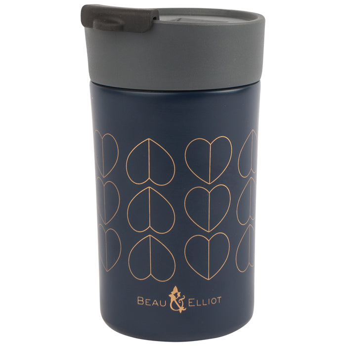 Navy Vacuum Insulated Travel Mug 300ml