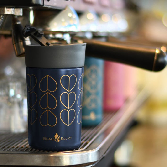 Navy Vacuum Insulated Travel Mug 300ml
