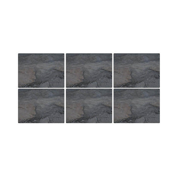 Midnight Slate Set of 6 Placemats