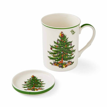 Christmas Tree - Mug & Coaster Set