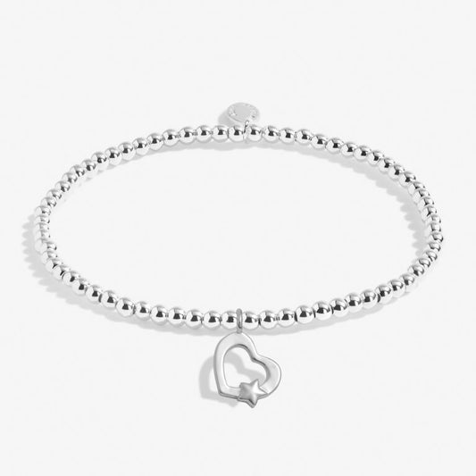 Christmas A Little 'With Love' Bracelet In Silver Plating