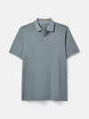 Woody Grey Cotton Polo Shirt