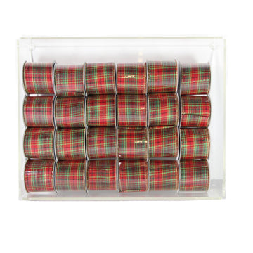 Tartan Ribbon - One Roll