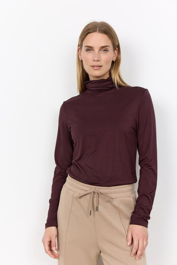 SC-MARICA 12 T-shirt Dark plum