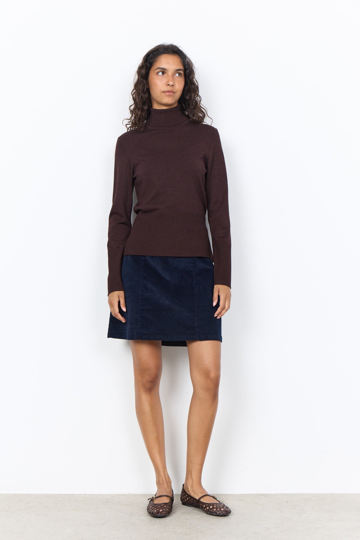 SC-DOLLIE 145 Pullover Dark plum