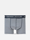 Crown Joules Navy Crest Cotton Boxer Briefs (2 Pack)