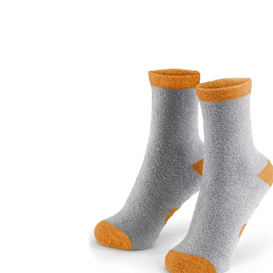 Everyday Fluffy Socks (Orange)