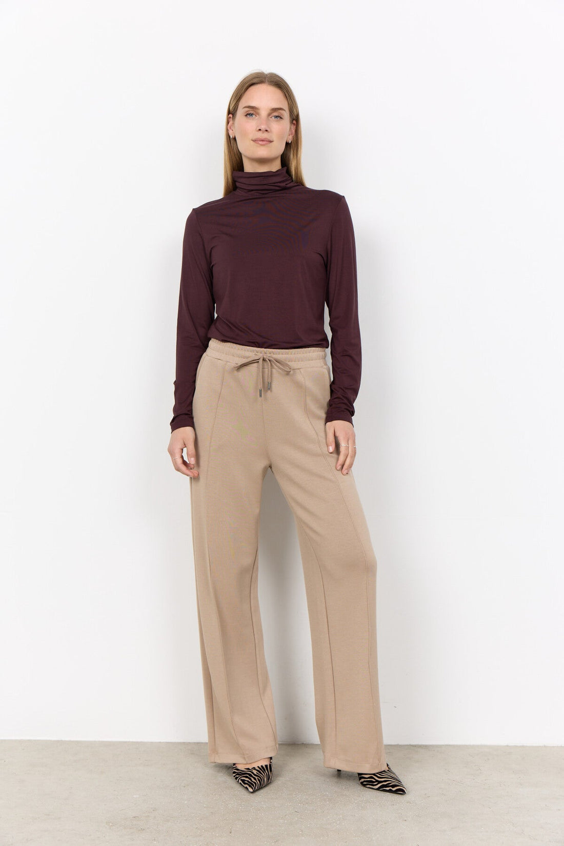 SC-MARICA 12 T-shirt Dark plum