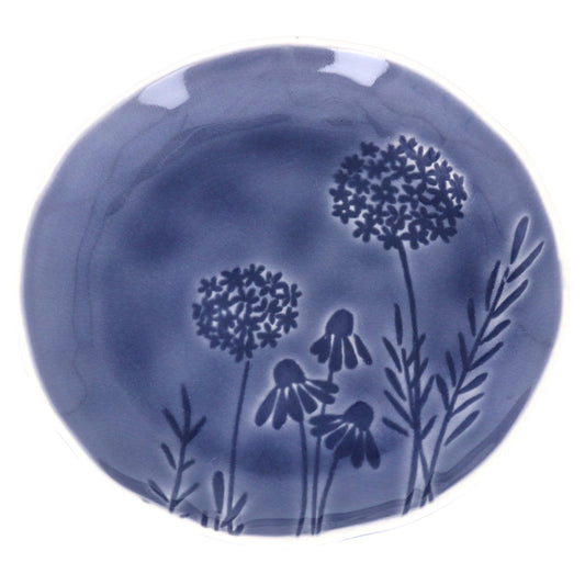 Blue Meadow Stoneware Side Plate