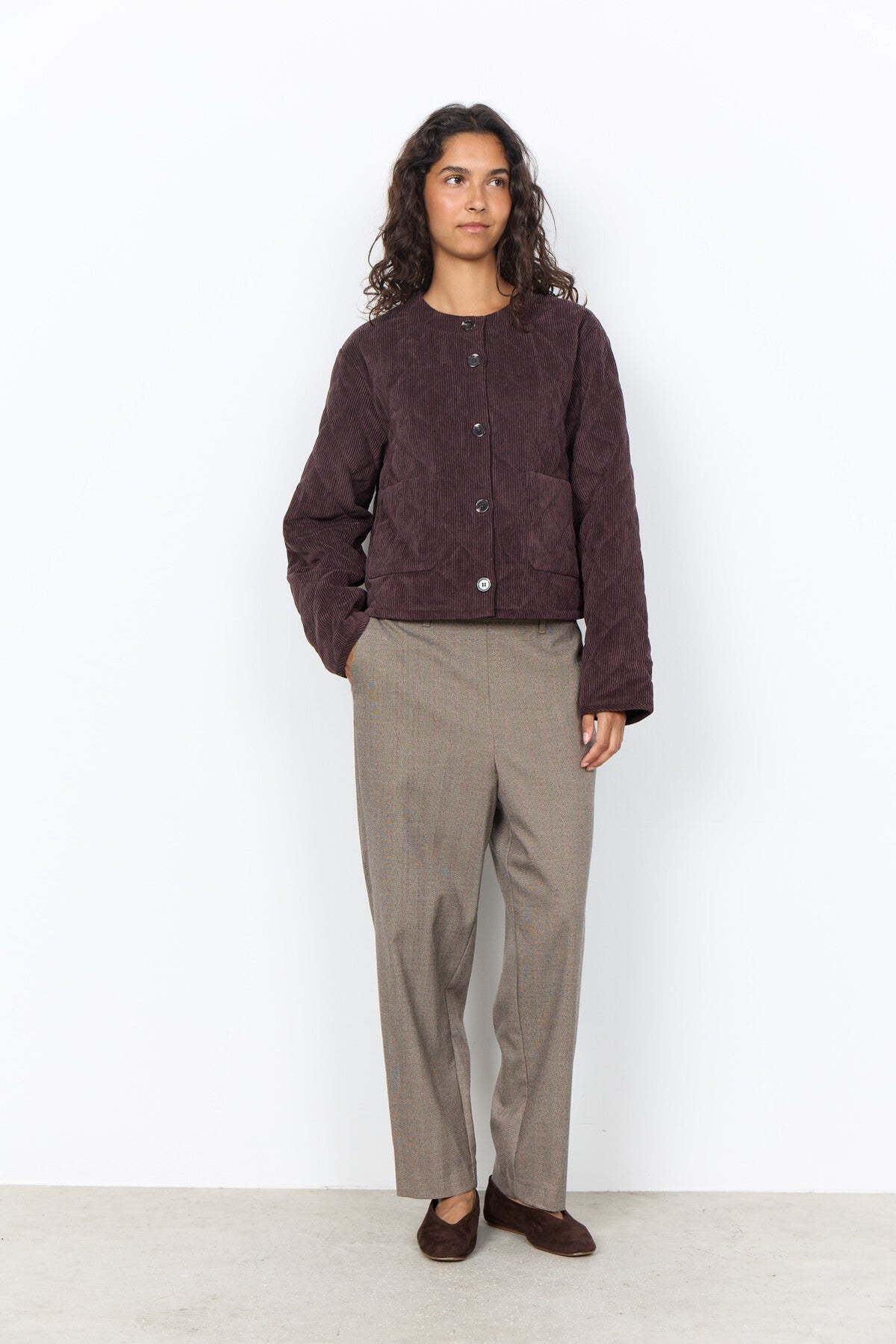 SC-BINDI 21 Jacket Dark plum