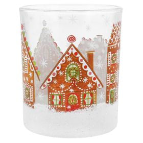 Gingerbread House Glass Nite Lite (7cm)