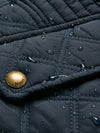 Minx Navy Showerproof Diamond Quilted Gilet