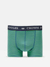 Crown Joules Green Blue Cotton Boxer Briefs (2 Pack)