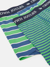 Crown Joules Green Blue Cotton Boxer Briefs (2 Pack)