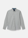 Welford Blue/Green Cotton Check Shirt