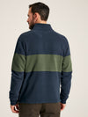 Milton Navy Quarter Zip Sweatshirt