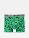 Crown Joules Green Lucky Charm Cotton Boxer Briefs (2 Pack)