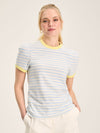Erin Blue Stripe Short Sleeve T-Shirt