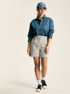 Belmont Navy & White Seersucker Striped Shorts