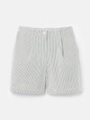 Belmont Navy & White Seersucker Striped Shorts