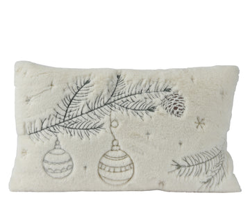 Kitchen Goods Cushion - White