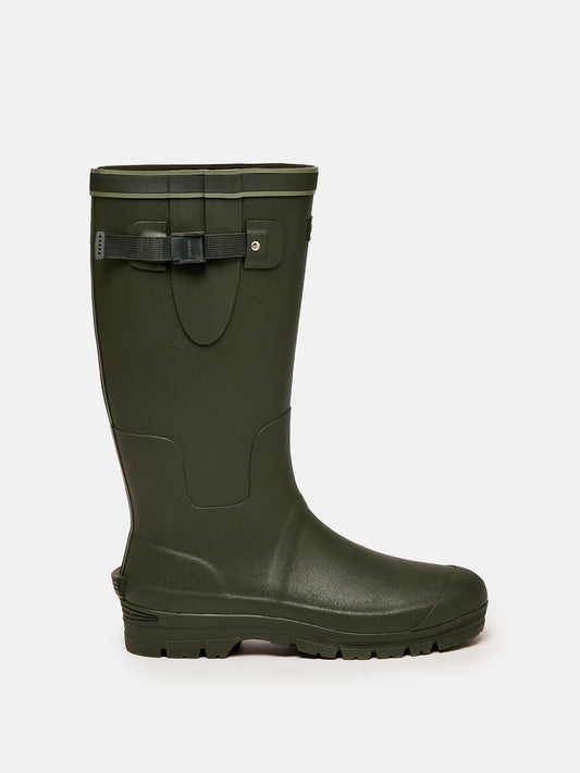 Eckland Green Tall Neoprene Lined Wellies