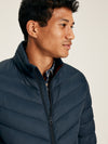 Garrett Navy Showerproof Padded Jacket