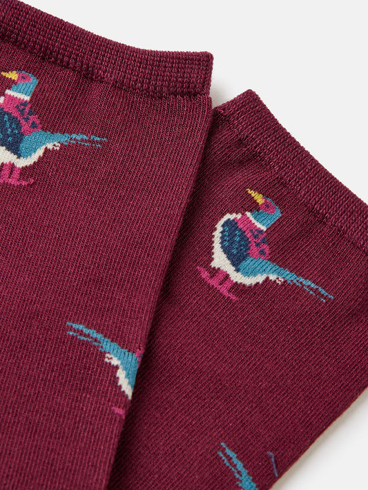 Purple Pheasant Excellent Everyday Single Ankle Socks