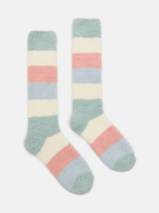 Women's Fluffy Multi Bright Socks