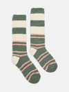 Women's Fluffy Green Socks