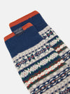 Alby Grey Fair Isle Socks