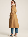 Epwell Brown Waterproof Belted Trench Coat