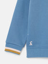 Mackenzie Blue Embroidered Rabbit Crew Neck Sweatshirt