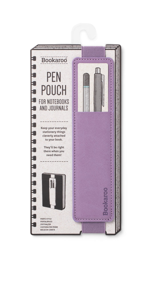 Bookaroo Pen Pouch Aubergine