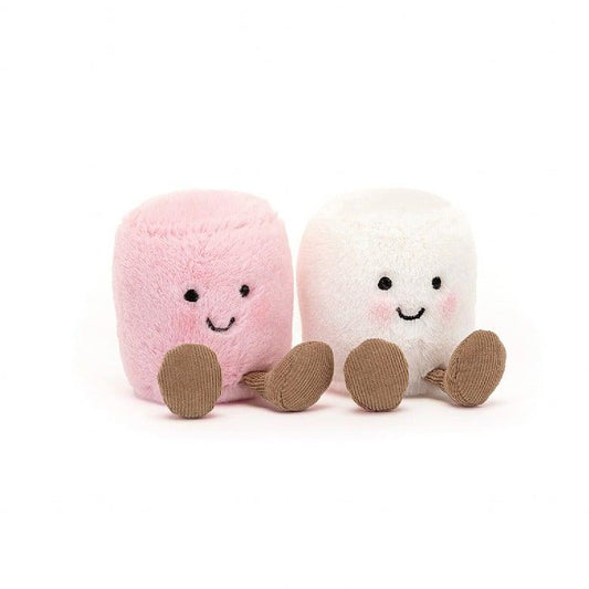 Amuseable Pink And White Marshmallows - RUTHERFORD & Co