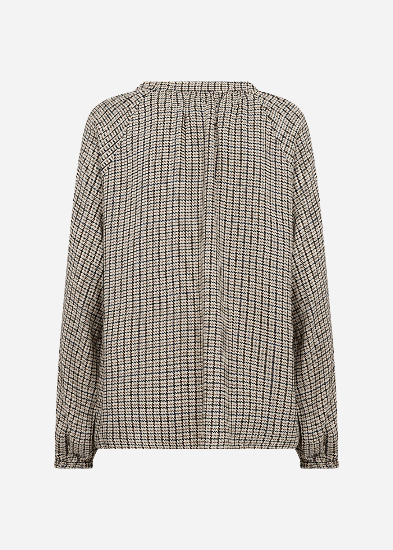 SC-HALIA 1 AOP Blouse Dusty blue