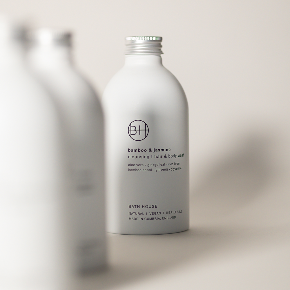 Bamboo & Jasmine Hair & Body Wash 300ml