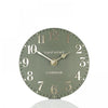 Arabic Mantel Clock - Lichen Green - 6" - RUTHERFORD & Co