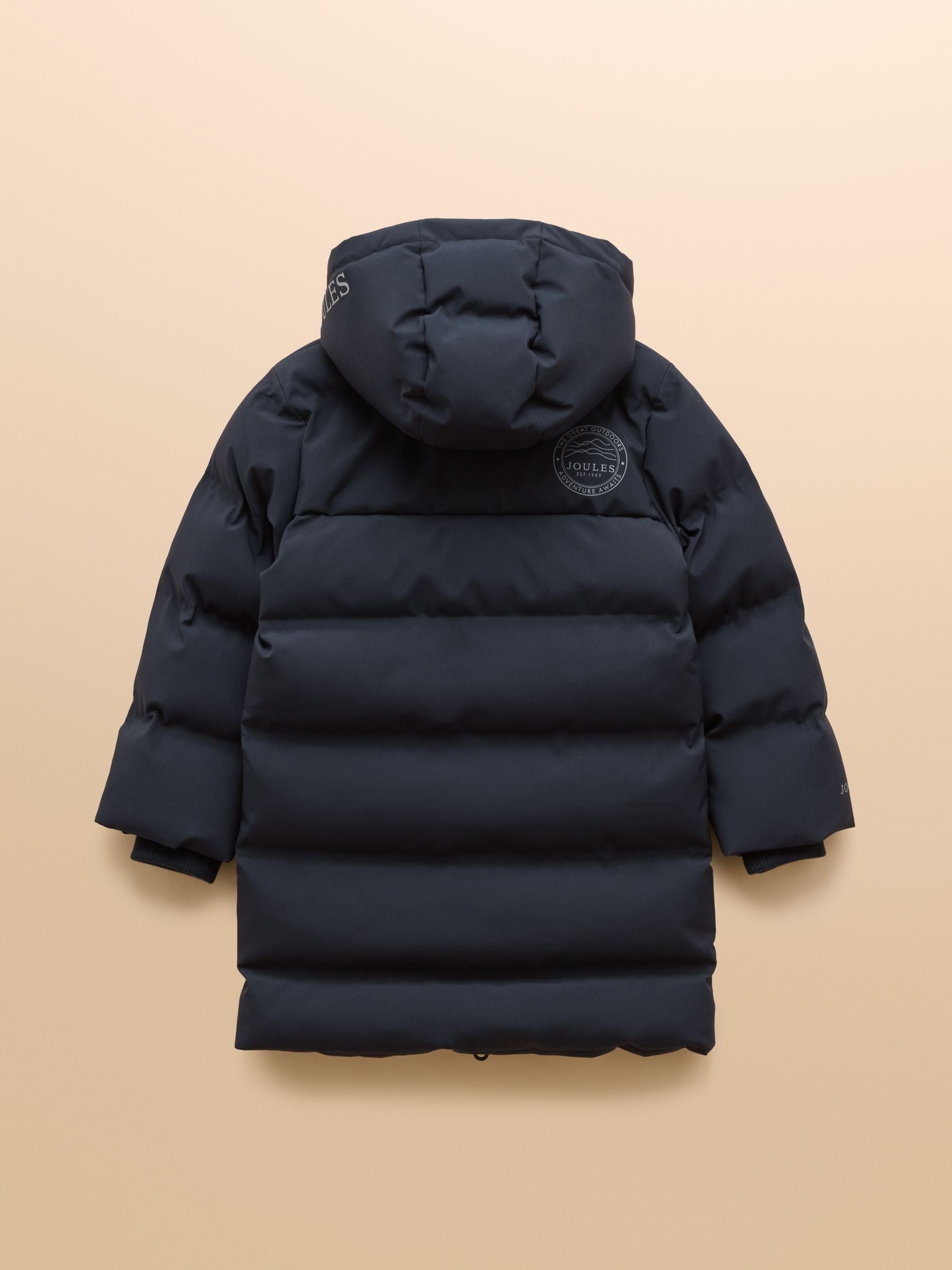 Kids' Padwell Navy Waterproof Padded Coat