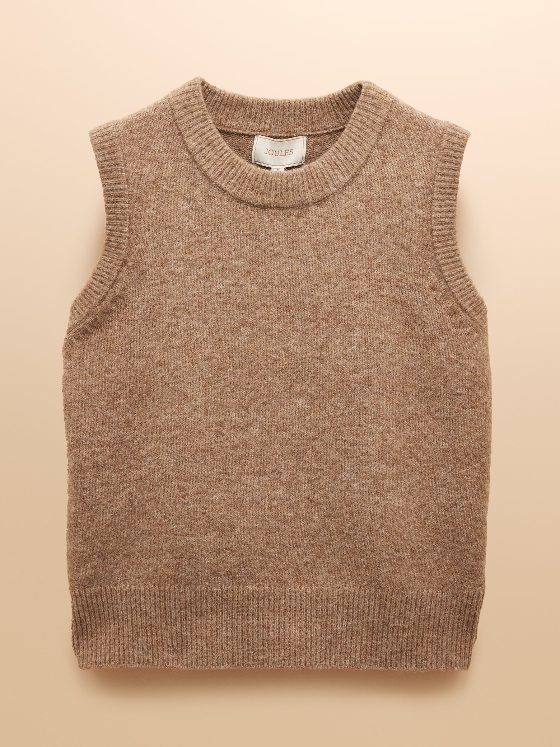 Holly Tan Knitted Vest
