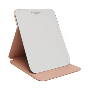 Pink - Folding Travel Mirror