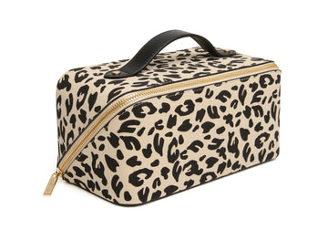 Light Leopard - Train Case