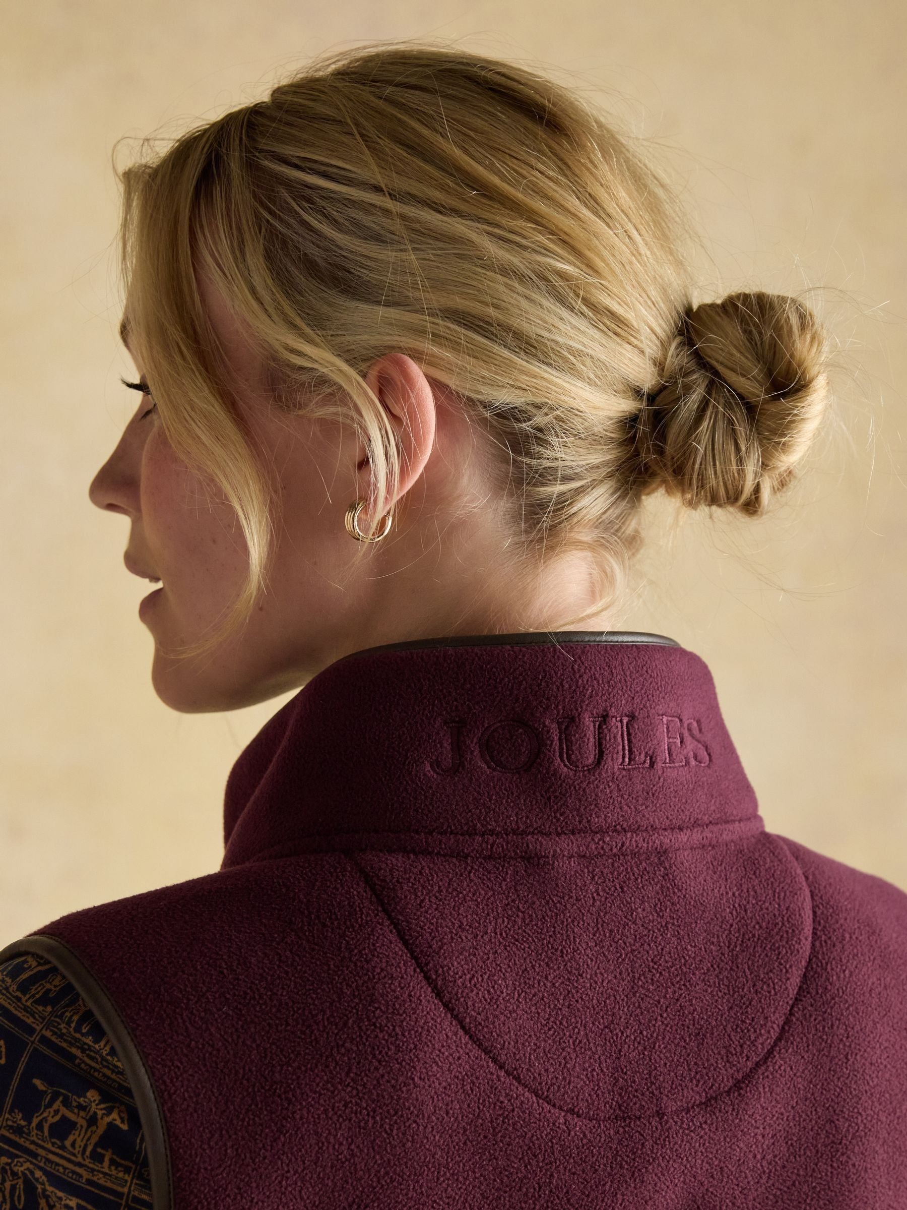 Heritage Red Fleece Gilet