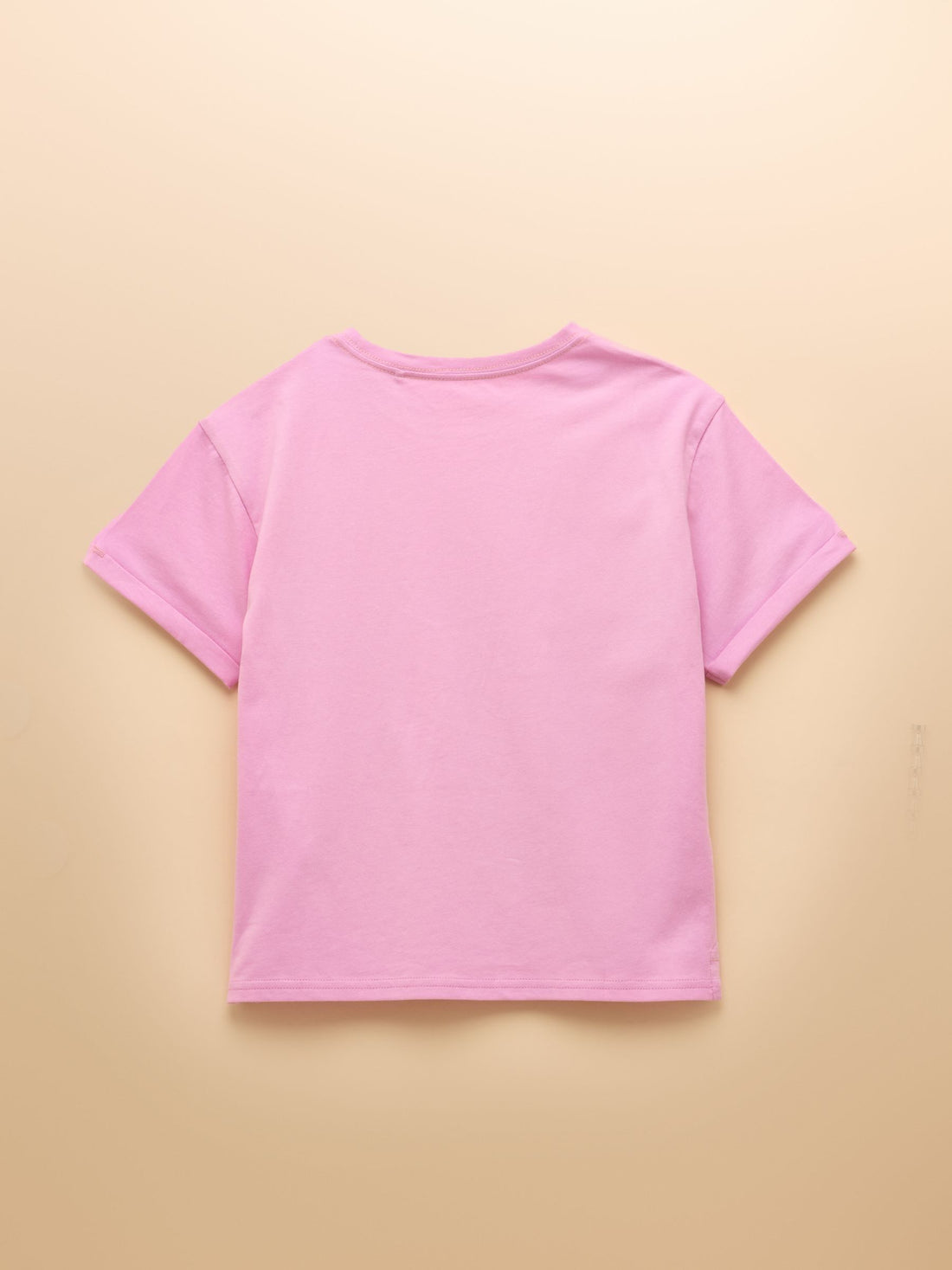 Girls' Fundays Lilac Purple Short Sleeve Screenprint Top