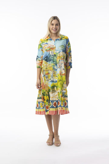 Amalfi Collar Dress